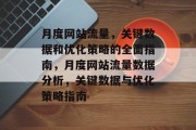 月度网站流量,关键数据和优化策略的全面指南,月度网站流量数据分析,关键数据与优化策略指南 月度网站流量,关键数据和优化策略的全面指南,月度网站流量数据分析,关键数据与优化策略指南