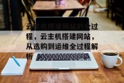 云主机搭建网站的全过程,云主机搭建网站,从选购到运维全过程解析 云主机搭建网站的全过程,云主机搭建网站,从选购到运维全过程解析