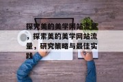 探究美的美学网站流量,探索美的美学网站流量,研究策略与最佳实践 探究美的美学网站流量,探索美的美学网站流量,研究策略与最佳实践