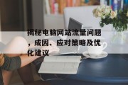 揭秘电脑网站流量问题,成因、应对策略及优化建议 揭秘电脑网站流量问题,成因、应对策略及优化建议