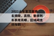 2021火车客流量排名揭晓,高铁、普速列车表现亮眼,区域间流动加剧 2021火车客流量排名揭晓,高铁、普速列车表现亮眼,区域间流动加剧