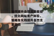 如何提升自然流量层级,优化网站用户体验,策略及实践提升自然流量层级 如何提升自然流量层级,优化网站用户体验,策略及实践提升自然流量层级