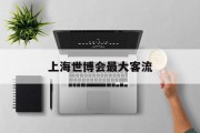 上海世博会最大客流
