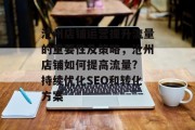 沧州店铺运营提升流量的重要性及策略,沧州店铺如何提高流量? 持续优化SEO和转化方案 沧州店铺运营提升流量的重要性及策略,沧州店铺如何提高流量? 持续优化SEO和转化方案