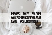 网站统计插件,助力网站管理者精准掌握流量动态,优化运营策略 网站统计插件,助力网站管理者精准掌握流量动态,优化运营策略