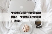 免费标签提升流量策略揭秘，免费标签如何提升流量？