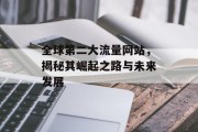 全球第二大流量网站,揭秘其崛起之路与未来发展 全球第二大流量网站,揭秘其崛起之路与未来发展