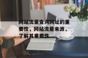 网站流量查询网址的重要性,网站流量来源,了解其重要性 网站流量查询网址的重要性,网站流量来源,了解其重要性