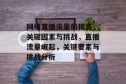 网络直播流量的提高,关键因素与挑战,直播流量崛起,关键要素与挑战分析 网络直播流量的提高,关键因素与挑战,直播流量崛起,关键要素与挑战分析