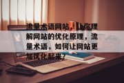 流量术语网站,让你理解网站的优化原理,流量术语,如何让网站更加优化起来? 流量术语网站,让你理解网站的优化原理,流量术语,如何让网站更加优化起来?