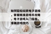 如何轻松玩转电子游戏，掌握精准游戏币攻略，电子游戏入门指南，准确游戏技巧