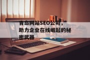 青岛网站SEO公司,助力企业在线崛起的秘密武器 青岛网站SEO公司,助力企业在线崛起的秘密武器