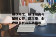 凰攻略之，操作指南与策略心得，凰攻略，全攻略分析与实战指导