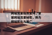 网站流量指数查询,掌握网站流量秘密,助力网站优化与推广 网站流量指数查询,掌握网站流量秘密,助力网站优化与推广