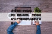 流量提升的指标,流量提升指标解析,如何制定有效策略提高网站流量? 流量提升的指标,流量提升指标解析,如何制定有效策略提高网站流量?