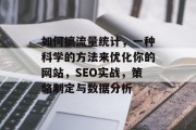 如何搞流量统计,一种科学的方法来优化你的网站,SEO实战,策略制定与数据分析 如何搞流量统计,一种科学的方法来优化你的网站,SEO实战,策略制定与数据分析