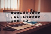 盐城网站流量提升策略,全方位解析盐城网站流量推广方法 盐城网站流量提升策略,全方位解析盐城网站流量推广方法