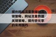 提升网站流量数据的关键策略,网站流量数据关键策略,提升转化率的实用技巧 提升网站流量数据的关键策略,网站流量数据关键策略,提升转化率的实用技巧