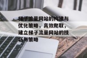 梯子流量网站的构建与优化策略,高效爬取,建立梯子流量网站的技巧与策略 梯子流量网站的构建与优化策略,高效爬取,建立梯子流量网站的技巧与策略