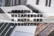 流量观察网站: 网站优化工具的重要组成部分,网站优化,流量监测与策略制定的核心 流量观察网站: 网站优化工具的重要组成部分,网站优化,流量监测与策略制定的核心