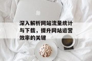 深入解析网站流量统计与下载,提升网站运营效率的关键 深入解析网站流量统计与下载,提升网站运营效率的关键
