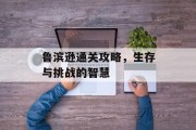 鲁滨逊通关攻略,生存与挑战的智慧 鲁滨逊通关攻略,生存与挑战的智慧