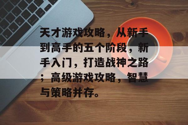 天才游戏攻略，从新手到高手的五个阶段，新手入门，打造战神之路；高级游戏攻略，智慧与策略并存。