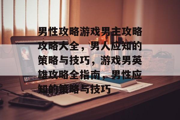 男性攻略游戏男主攻略攻略大全，男人应知的策略与技巧，游戏男英雄攻略全指南，男性应知的策略与技巧
