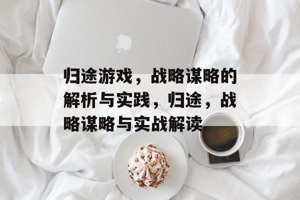 归途游戏，战略谋略的解析与实践，归途，战略谋略与实战解读