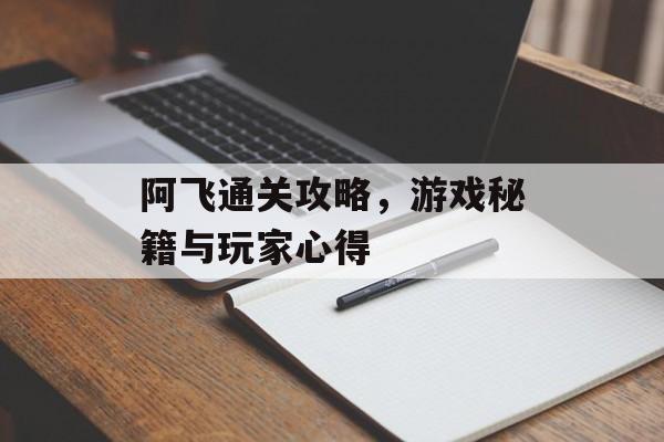 阿飞通关攻略，游戏秘籍与玩家心得
