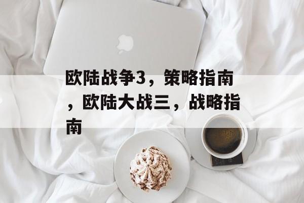 欧陆战争3，策略指南，欧陆大战三，战略指南