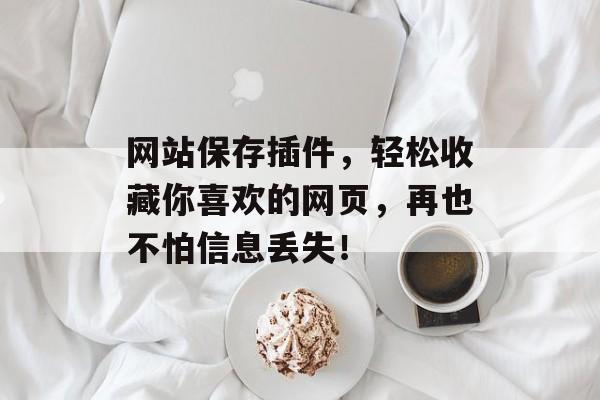网站保存插件，轻松收藏你喜欢的网页，再也不怕信息丢失！