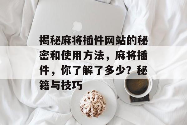 揭秘麻将插件网站的秘密和使用方法,麻将插件,你了解了多少?秘籍与技巧 揭秘麻将插件网站的秘密和使用方法,麻将插件,你了解了多少?秘籍与技巧
