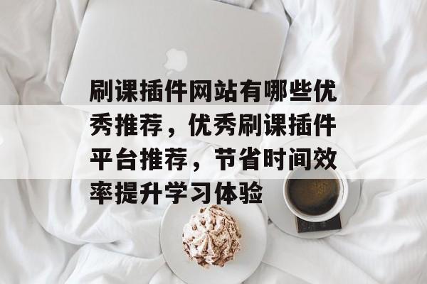 刷课插件网站有哪些优秀推荐，优秀刷课插件平台推荐，节省时间效率提升学习体验