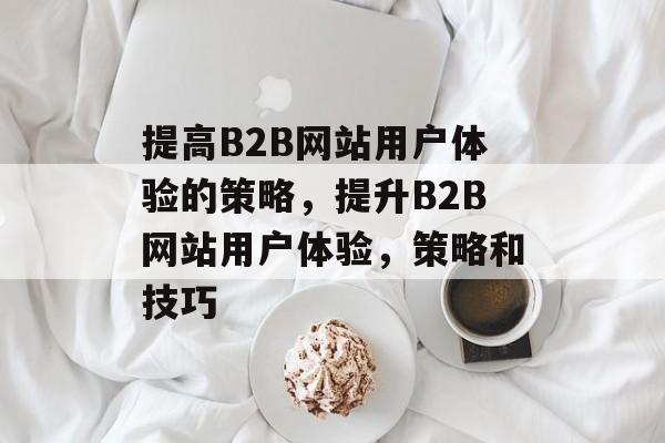 提高B2B网站用户体验的策略，提升B2B网站用户体验，策略和技巧