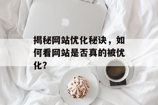 揭秘网站优化秘诀,如何看网站是否真的被优化? 揭秘网站优化秘诀,如何看网站是否真的被优化?