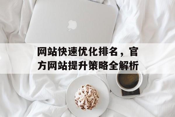网站快速优化排名,官方网站提升策略全解析 网站快速优化排名,官方网站提升策略全解析
