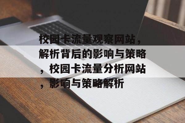 校园卡流量观察网站，解析背后的影响与策略，校园卡流量分析网站，影响与策略解析