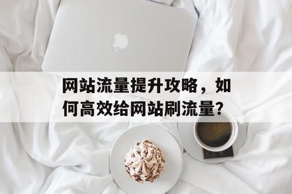 网站流量提升攻略,如何高效给网站刷流量? 网站流量提升攻略,如何高效给网站刷流量?
