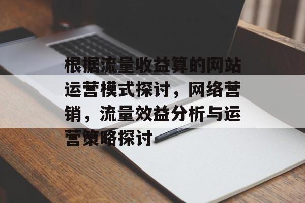 根据流量收益算的网站运营模式探讨,网络营销,流量效益分析与运营策略探讨 根据流量收益算的网站运营模式探讨,网络营销,流量效益分析与运营策略探讨