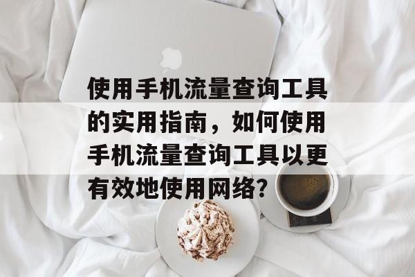 使用手机流量查询工具的实用指南,如何使用手机流量查询工具以更有效地使用网络? 使用手机流量查询工具的实用指南,如何使用手机流量查询工具以更有效地使用网络?