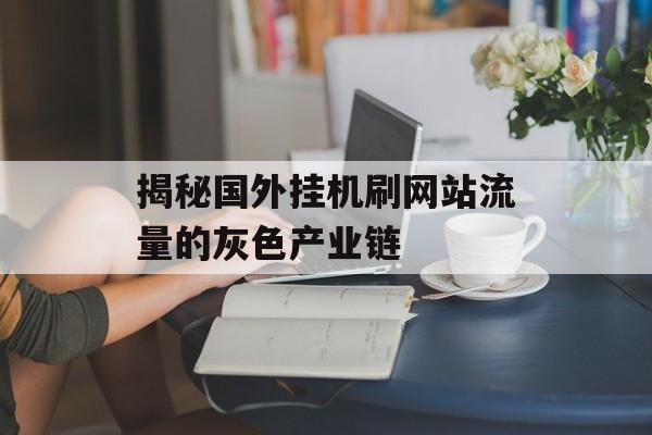 揭秘国外挂机刷网站流量的灰色产业链