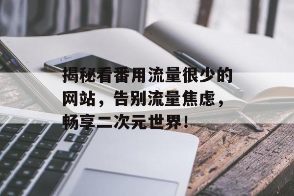 揭秘看番用流量很少的网站,告别流量焦虑,畅享二次元世界! 揭秘看番用流量很少的网站,告别流量焦虑,畅享二次元世界!