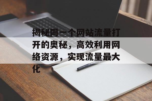 揭秘同一个网站流量打开的奥秘,高效利用网络资源,实现流量最大化 揭秘同一个网站流量打开的奥秘,高效利用网络资源,实现流量最大化