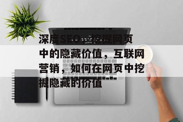 深度SEO,挖掘网页中的隐藏价值,互联网营销,如何在网页中挖掘隐藏的价值 深度SEO,挖掘网页中的隐藏价值,互联网营销,如何在网页中挖掘隐藏的价值