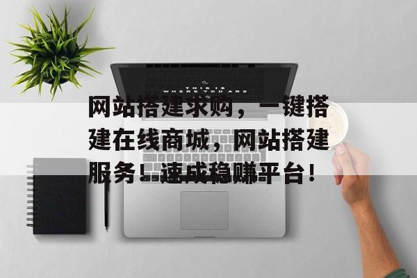 网站搭建求购，一键搭建在线商城，网站搭建服务！速成稳赚平台！