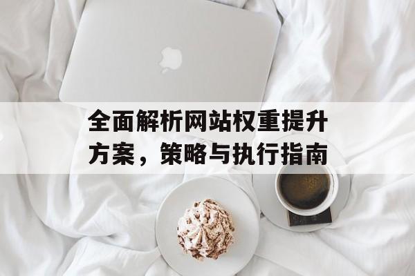 全面解析网站权重提升方案，策略与执行指南