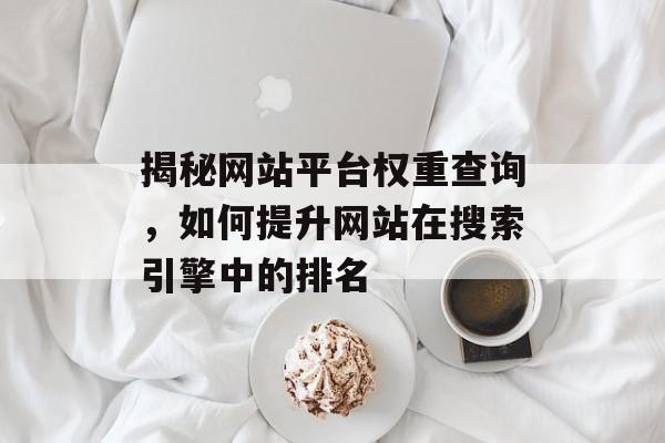 揭秘网站平台权重查询,如何提升网站在搜索引擎中的排名 揭秘网站平台权重查询,如何提升网站在搜索引擎中的排名