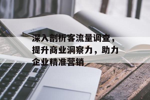 深入剖析客流量调查,提升商业洞察力,助力企业精准营销 深入剖析客流量调查,提升商业洞察力,助力企业精准营销