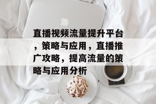 直播视频流量提升平台，策略与应用，直播推广攻略，提高流量的策略与应用分析